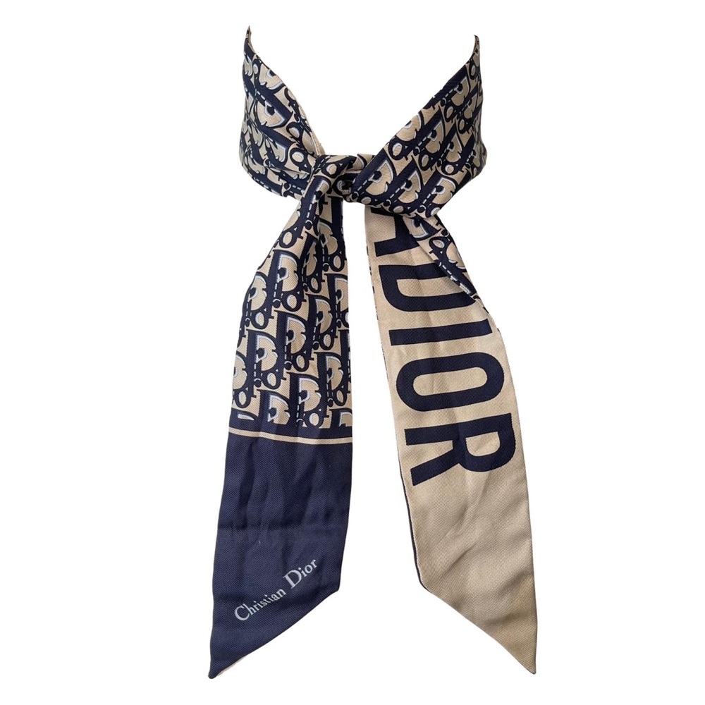Authentic Christian Dior Silk Scarf